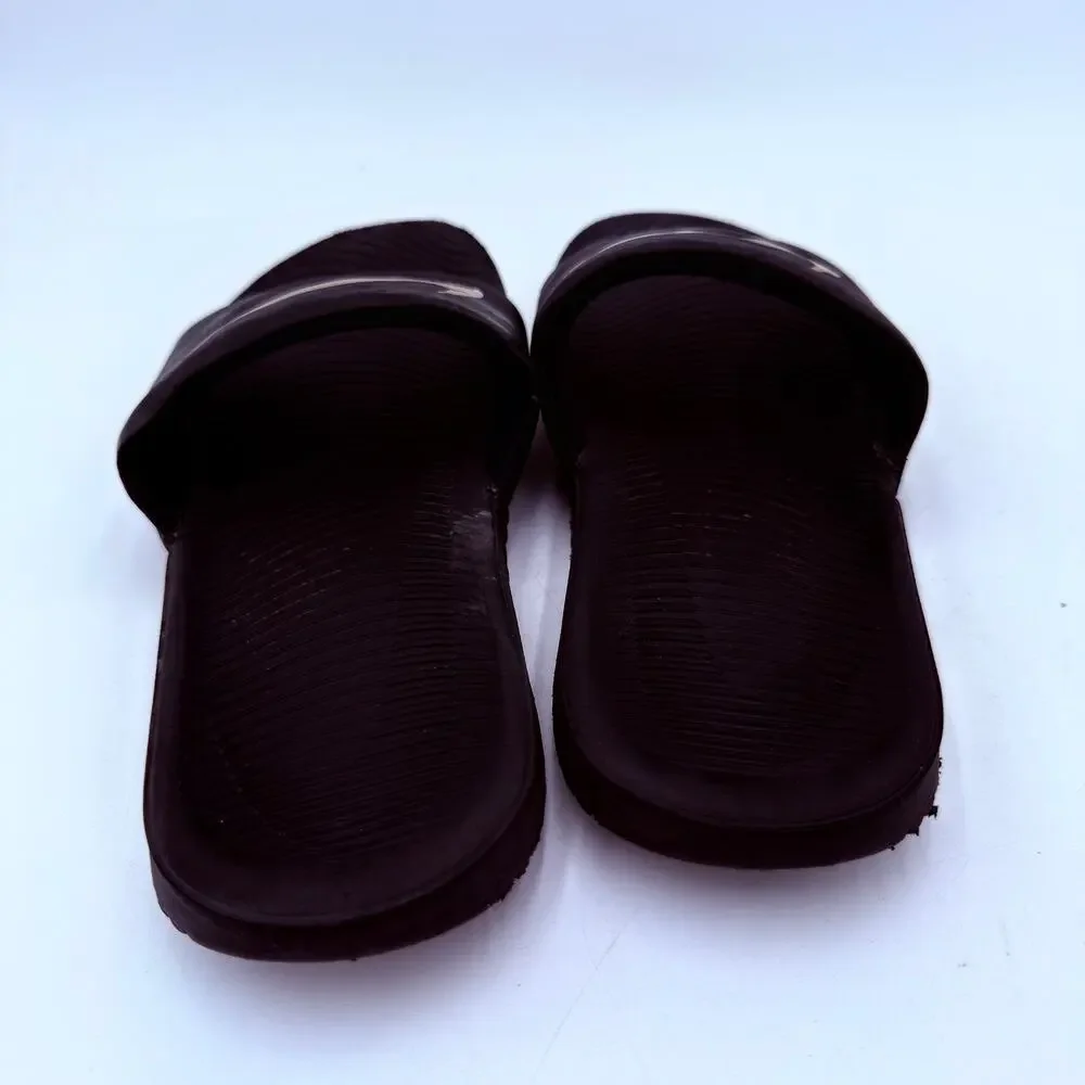 Nike Kids Black & Gold Kawa Slide Sandals Size 7 Youth